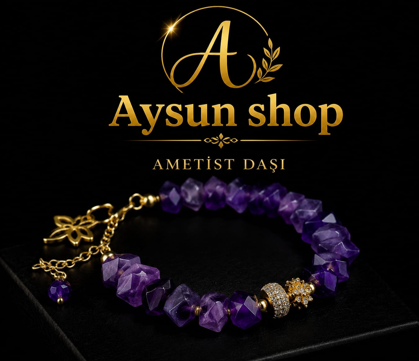 Ametist daşı - Qolbaq