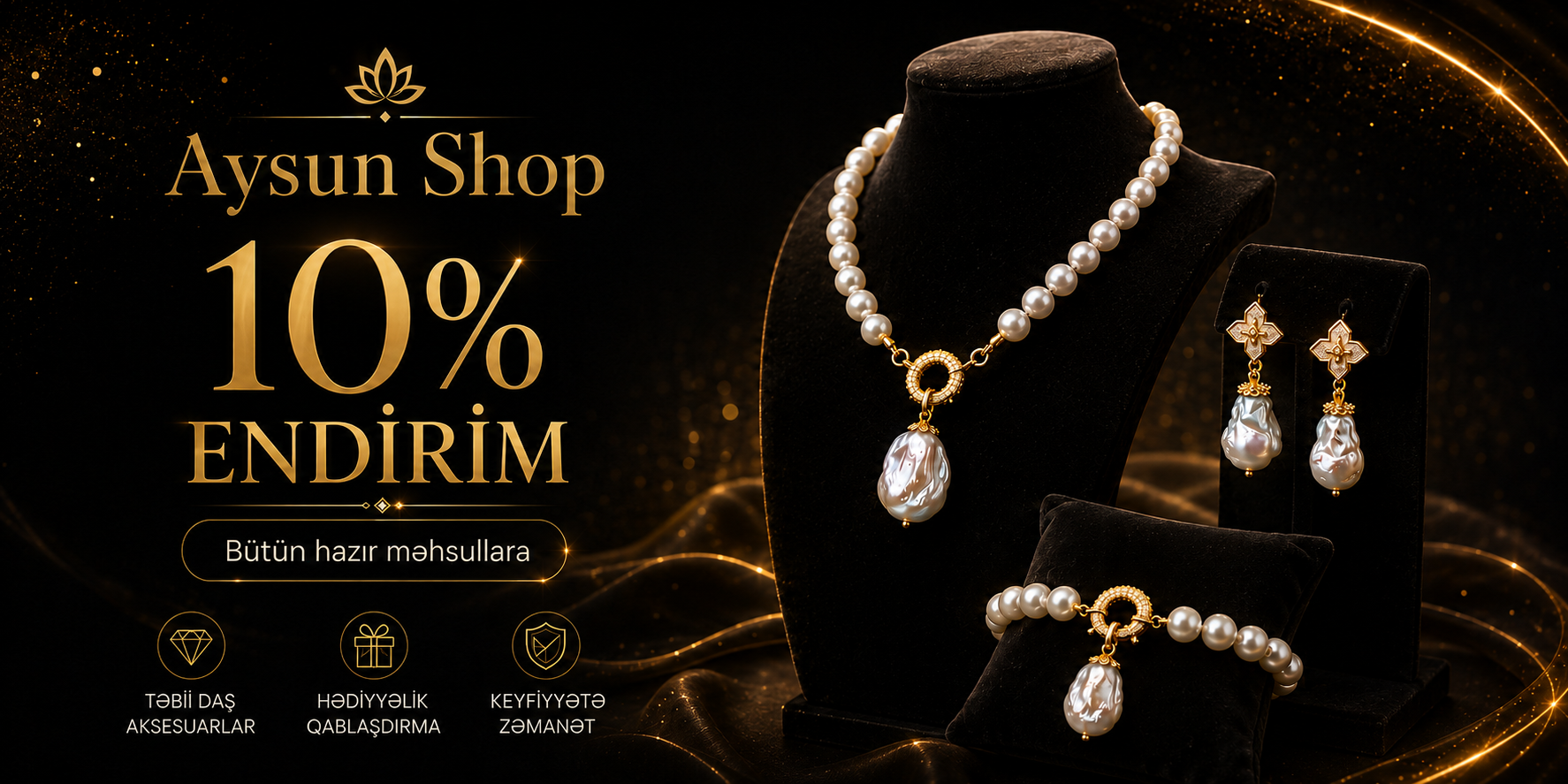 Aysun Shop - 10% Endirim bütün hazır məhsullara